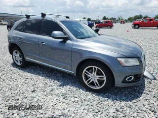 2014 Audi Q5 Premium Plus with VIN WA1LFAFP6EA072452, listed as a Copart auction lot 58823455 with 124,784 mi miles and Non repairable. Bid and sale history available at DreamBid. Image 4.