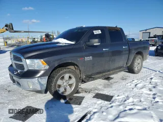 2017 Ram 1500 Big Horn with VIN 1C6RR7LM2HS878492, listed as a Copart auction lot 44201825 with 0 mi miles and Salvage Title. Bid and sale history available at carsss.com. Image 1.