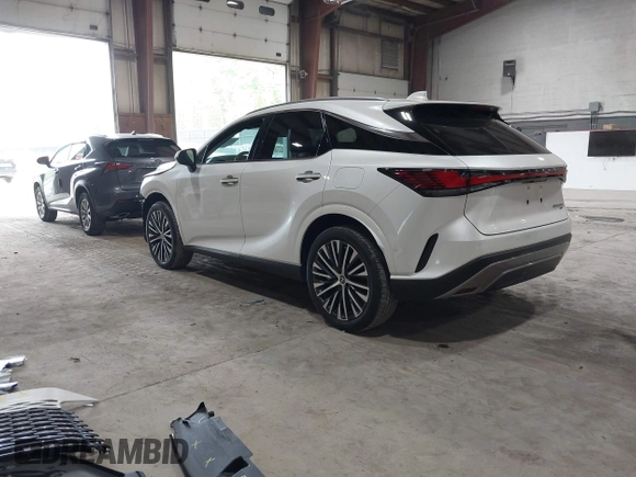 2024 Lexus RX 350h with VIN 2T2BBMCA6RC039544, listed as a IAAI auction lot 42224785 with 9,952 mi miles and . Bid and sale history available at DreamBid. Image 3.