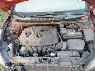 2016 Hyundai Elantra SE with VIN 5NPDH4AE2GH751769, listed as a IAAI auction lot 41928612 with 125,820 mi miles. Bid and sale history available at carsss.com. Image 10.
