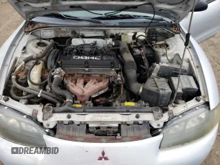 1999 Mitsubishi Eclipse RS with VIN 4A3AK34Y4XE055125, listed as a Copart auction lot 73249544 with 100,125 mi miles and Clean Title. Bid and sale history available at carsss.com. Image 11.