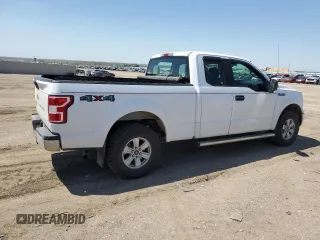 2018 Ford F-150 XL with VIN 1FTEX1EB4JKF21861, listed as a Copart auction lot 55510405 with 45,035 mi miles and Salvage title. Bid and sale history available at DreamBid. Image 3.