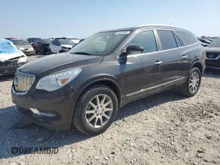 2017 Buick Enclave Leather with VIN 5GAKVBKD0HJ143172, listed as a Copart auction lot 51985885 with 91,535 mi miles and Salvage Title. Bid and sale history available at DreamBid. Image 1.