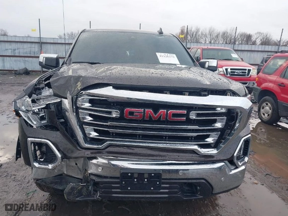2019 GMC Sierra 1500 SLT with VIN 1GTU9DED0KZ423413, listed as a IAAI auction lot 41126279 with 98,781 mi miles. Bid and sale history available at carsss.com. Image 12.