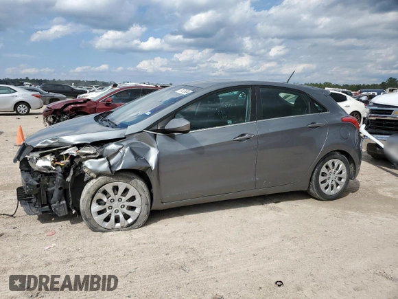 2017 Hyundai Elantra GT with VIN KMHD35LH6HU374135, listed as a Copart auction lot 73123934 with 89,919 mi miles and Salvage Title. Bid and sale history available at carsss.com. Image 1.