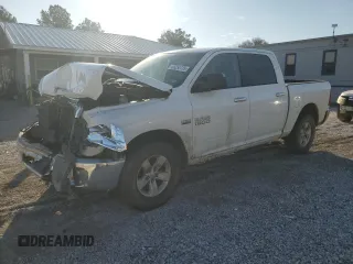 2018 Ram 1500 Big Horn with VIN 1C6RR7LT8JS281151, listed as a Copart auction lot 46250725 with 201,283 mi miles and Salvage title. Bid and sale history available at DreamBid. Image 1.