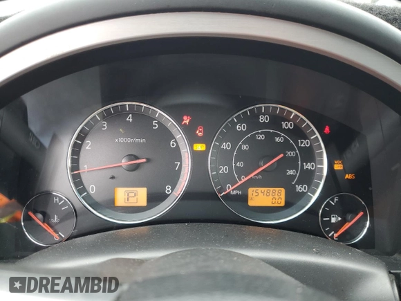 2004 Infiniti FX with VIN JNRAS08W84X222161, listed as a Copart auction lot 62659545 with 154,888 mi miles and Clean title. Bid and sale history available at DreamBid. Image 9.