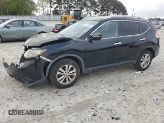 2015 Nissan Rogue SV with VIN KNMAT2MT5FP527379, listed as a Copart auction lot 51789225 with 166,035 mi miles and Salvage Title. Bid and sale history available at carsss.com. Image 1.