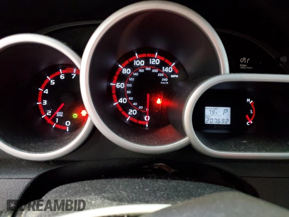 2009 Toyota Matrix S with VIN 2T1LE40E79C011596, listed as a Copart auction lot 60873695 with 207,692 mi miles and Salvage title. Bid and sale history available at DreamBid. Image 9.