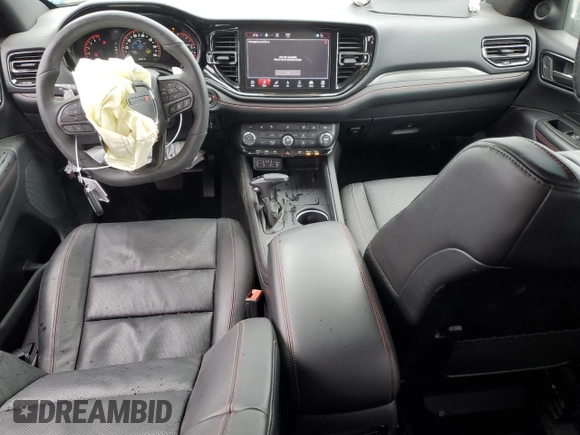 2025 Dodge Durango GT Plus with VIN 1C4RDJDG0SC517969, listed as a Copart auction lot 57299015 with 6,899 mi miles and Non repairable. Bid and sale history available at DreamBid. Image 8.