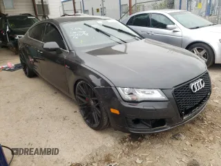 2013 Audi A7 3.0 Premium Plus with VIN WAUYGAFC6DN048601, listed as a Copart auction lot 40745452 with 0 mi miles and Salvage Title. Bid and sale history available at carsss.com. Image 1.