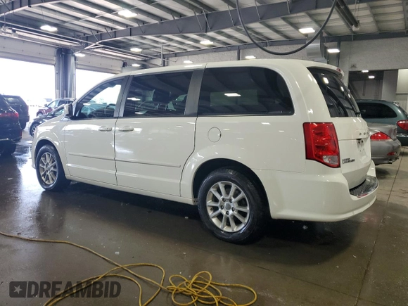 2011 Dodge Grand Caravan R/T with VIN 2D4RN7DG0BR697125, listed as a Copart auction lot 66491484 with 92,987 mi miles and Salvage Title. Bid and sale history available at DreamBid. Image 2.