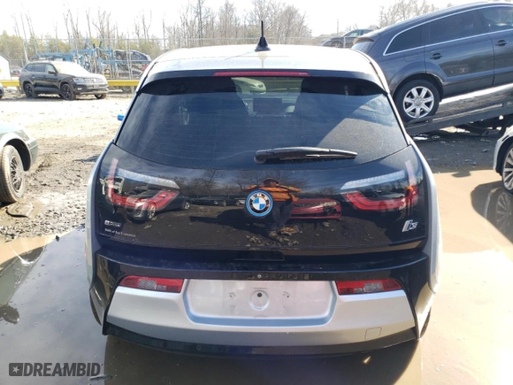 2017 BMW i3 with VIN WBY1Z6C36HV950069, listed as a Copart auction lot 40074743 with 64,228 mi miles. Bid and sale history available at carsss.com. Image 6.