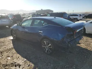 2022 Nissan Maxima SV with VIN 1N4AA6CV3NC503013, listed as a Copart auction lot 50349055 with 44,399 mi miles and Salvage Title. Bid and sale history available at carsss.com. Image 2.