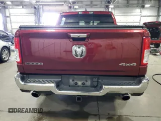 2019 Ram 1500 Big Horn/Lone Star with VIN 1C6SRFFT0KN586554, listed as a Copart auction lot 50652495 with 120,426 mi miles and Salvage Title. Bid and sale history available at carsss.com. Image 6.