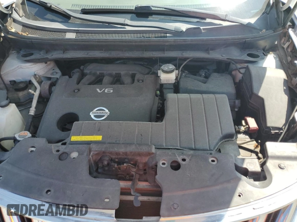 2010 Nissan Murano S z VIN JN8AZ1MU3AW007461, wystawiony jako Copart lot #59687645 z przebiegiem 182 881 mil mil oraz Szkoda całkowita • Salvage title. Historia ofert i sprzedaży dostępna na DreamBid. Obrazek 11.
