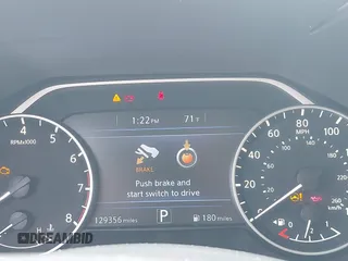 2016 Nissan Maxima 3.5 SV with VIN 1N4AA6APXGC414322, listed as a IAAI auction lot 42061835 with 129,356 mi miles. Bid and sale history available at carsss.com. Image 7.