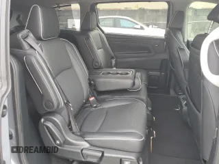 2024 Honda Odyssey Elite with VIN 5FNRL6H96RB004072, listed as a Copart auction lot 42654965 with 4,727 mi miles and Salvage Title. Bid and sale history available at carsss.com. Image 12.