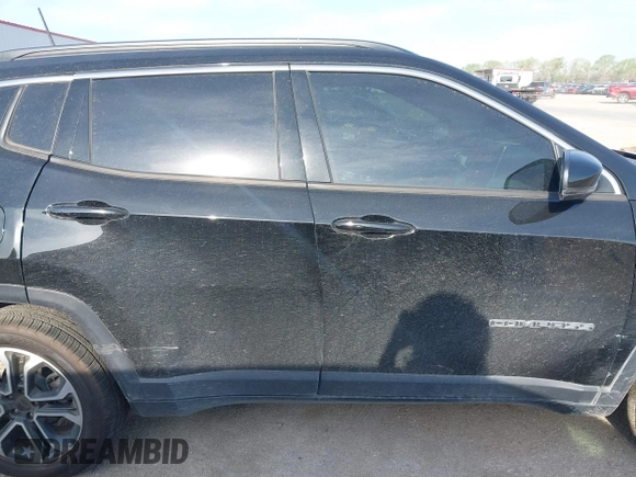 2024 Jeep Compass Limited with VIN 3C4NJDCN3RT579440, listed as a IAAI auction lot 41899578 with 36,289 mi miles and . Bid and sale history available at DreamBid. Image 13.