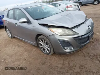 2010 Mazda Mazda3 s Grand Touring with VIN JM1BL1H5XA1141255, listed as a IAAI auction lot 40843755 with 187,246 mi miles. Bid and sale history available at carsss.com. Image 1.