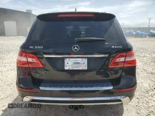 2014 Mercedes-Benz M 550 with VIN 4JGDA7DB5EA293085, listed as a Copart auction lot 56590465 with 122,491 mi miles and Clean title. Bid and sale history available at DreamBid. Image 6.