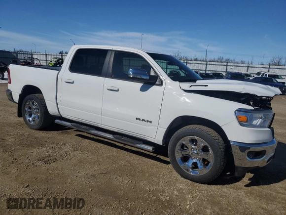 2022 Ram 1500 Big Horn with VIN 1C6SRFFT5NN116671, listed as a Copart auction lot 51690775 with 30,317 mi miles and Salvage Title. Bid and sale history available at carsss.com. Image 4.
