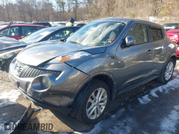 2012 Nissan Juke SV with VIN JN8AF5MV6CT108121, listed as a IAAI auction lot 41589587 with 136,185 mi miles. Bid and sale history available at carsss.com. Image 2.