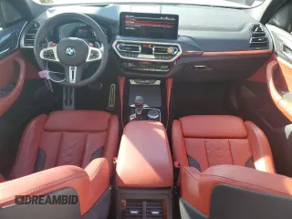2023 BMW X3 M with VIN 5YM13EC06P9N64558, listed as a Copart auction lot 61100804 with 14,519 mi miles and Salvage Title. Bid and sale history available at carsss.com. Image 8.