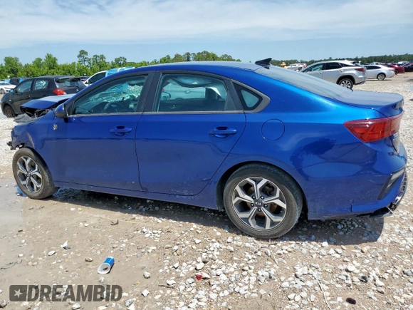 2021 Kia Forte LXS with VIN 3KPF24AD7ME267789, listed as a Copart auction lot 58425685 with 80,056 mi miles and Salvage title. Bid and sale history available at DreamBid. Image 2.