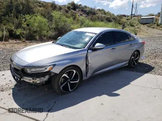 2020 Honda Accord Sport с VIN 1HGCV1F34LA149758, выставлен на аукционе Copart как лот 62963315 с пробегом 64 630 миль миль и Списание • Salvage title. История ставок и продаж доступна на DreamBid. Изображение 1.