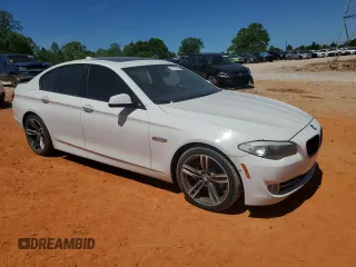 2011 BMW 5 Series 535i with VIN WBAFR7C51BC604123, listed as a Copart auction lot 53751665 with 163,851 mi miles and Clean Title. Bid and sale history available at carsss.com. Image 4.