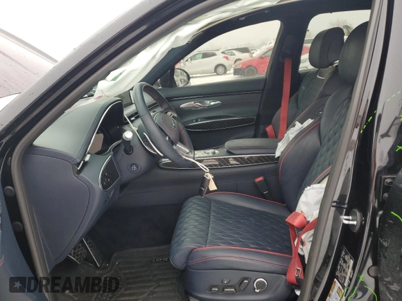 2022 Genesis GV70 Sport с VIN KMUMCDTC1NU018316, выставлен на аукционе Copart как лот 43266355 с пробегом 46 048 миль миль и Чистый • Clean title. История ставок и продаж доступна на DreamBid. Изображение 7.