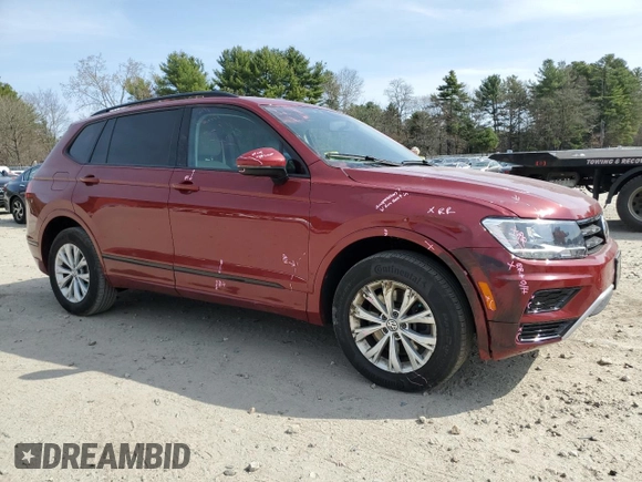 2018 Volkswagen Tiguan S z VIN 3VV0B7AX8JM124256, wystawiony jako Copart lot #53626695 z przebiegiem 82 171 mil mil oraz Szkoda całkowita • Salvage title. Historia ofert i sprzedaży dostępna na DreamBid. Obrazek 4.