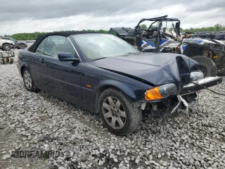 2001 BMW 3 Series 325Ci z VIN WBABS33411JY50828, wystawiony jako Copart lot #55271675 z przebiegiem 107 675 mil mil oraz Szkody całkowita. Historia ofert i sprzedaży dostępna na DreamBid. Obrazek 4.