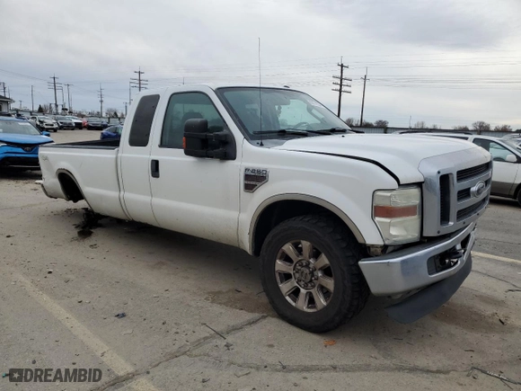 2009 Ford Super Duty F-250 SRW XL with VIN 1FTSX21R59EA19074, listed as a Copart auction lot 85874534 with 302,553 mi miles and Salvage Title. Bid and sale history available at carsss.com. Image 4.