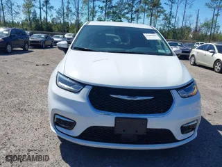 2023 Chrysler Pacifica Hybrid Touring L with VIN 2C4RC1L7XPR541005, listed as a IAAI auction lot 41860806 with 46,741 mi miles. Bid and sale history available at carsss.com. Image 12.