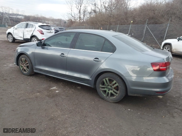2017 Volkswagen Jetta 1.4T S with VIN 3VW167AJ3HM348674, listed as a IAAI auction lot 41479942 with 145,698 mi miles. Bid and sale history available at carsss.com. Image 3.
