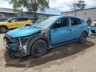 2017 Subaru Impreza with VIN 4S3GTAA66H3723148, listed as a Copart auction lot 58191505 with 75,524 mi miles and Salvage title. Bid and sale history available at DreamBid. Image 1.