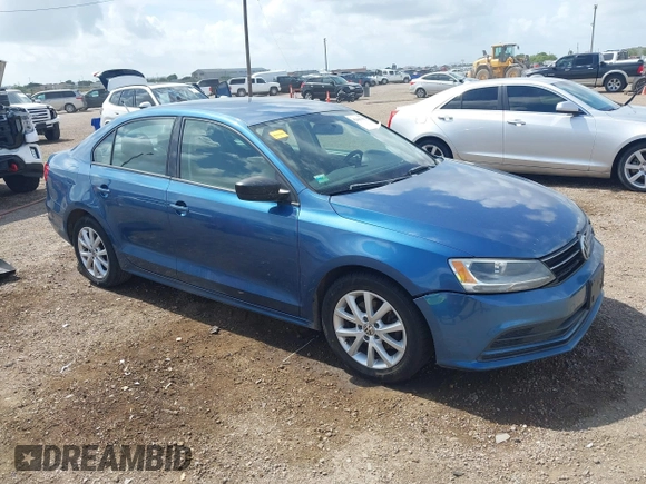 2015 Volkswagen Jetta SE z VIN 3VWD17AJ0FM301191, wystawiony jako IAAI lot #42446461 z przebiegiem 162 000 mil mil oraz . Historia ofert i sprzedaży dostępna na DreamBid. Obrazek 1.