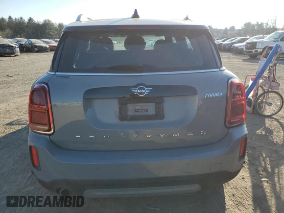 2022 MINI Countryman Cooper with VIN WMZ43BR07N3N30320, listed as a Copart auction lot 46315235 with Not provided miles and Salvage title. Bid and sale history available at DreamBid. Image 6.