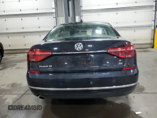 2017 Volkswagen Passat SE with VIN 1VWGT7A30HC066417, listed as a Copart auction lot 53433215 with 85,611 mi miles and Salvage title. Bid and sale history available at DreamBid. Image 6.