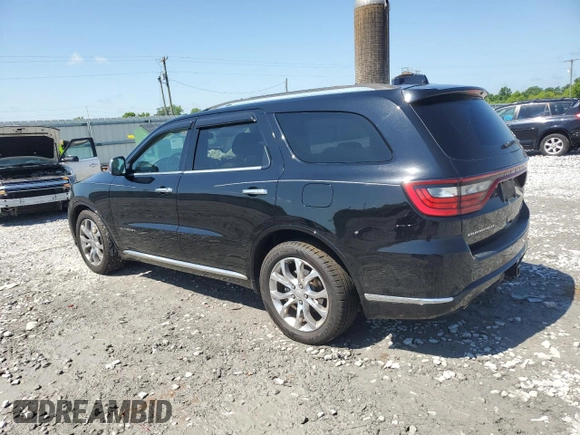 2018 Dodge Durango Citadel with VIN 1C4SDHETXJC460992, listed as a Copart auction lot 56358135 with 116,541 mi miles and Salvage title. Bid and sale history available at DreamBid. Image 2.