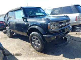 2024 Ford Bronco Big Bend with VIN 1FMDE7BH6RLA36930, listed as a IAAI auction lot 41729228 with 18,452 mi miles and . Bid and sale history available at DreamBid. Image 1.