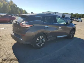 2017 Nissan Murano SL with VIN 5N1AZ2MG5HN121338, listed as a Copart auction lot 81623394 with 152,818 mi miles and Salvage Title. Bid and sale history available at carsss.com. Image 3.