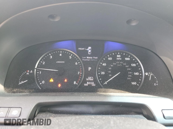 2016 Lexus LS 460 with VIN JTHCL5EF2G5026822, listed as a Copart auction lot 54419325 with 84,132 mi miles and Clean title. Bid and sale history available at DreamBid. Image 9.