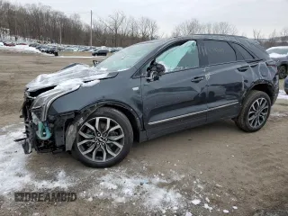 2021 Cadillac XT5 AWD Sport with VIN 1GYKNHRS1MZ161109, listed as a Copart auction lot 45024015 with Not provided miles and Salvage title. Bid and sale history available at DreamBid. Image 1.
