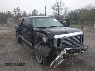 2010 Ford Super Duty F-250 SRW XL with VIN 1FTSW2BY9AEB30224, listed as a IAAI auction lot 41853631 with 1 mi miles. Bid and sale history available at carsss.com. Image 1.