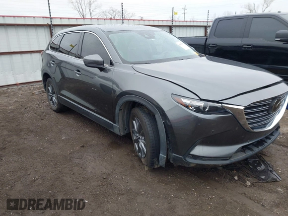 2021 Mazda CX-9 Touring with VIN JM3TCBCY1M0530928, listed as a IAAI auction lot 41555908 with 78,253 mi miles. Bid and sale history available at carsss.com. Image 1.