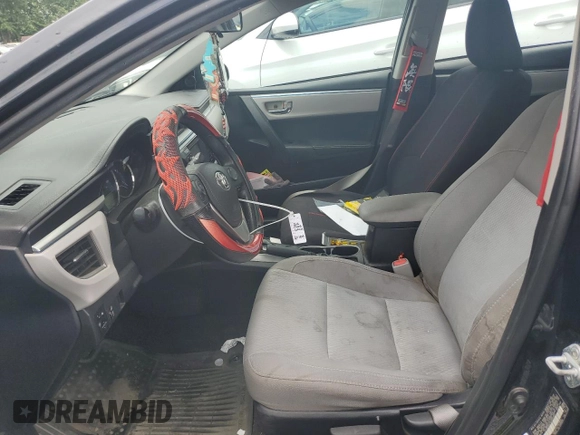 2016 Toyota Corolla L with VIN 2T1BURHE4GC697805, listed as a Copart auction lot 61475005 with 108,358 mi miles and Salvage title. Bid and sale history available at DreamBid. Image 7.