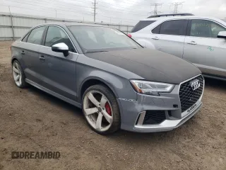 2019 Audi RS 3 z VIN WUABWGFFXKA903963, wystawiony jako Copart lot #82757914 z przebiegiem Nie podano mil oraz Czysty tytuł • Clean title. Historia ofert i sprzedaży dostępna na DreamBid. Obrazek 4.